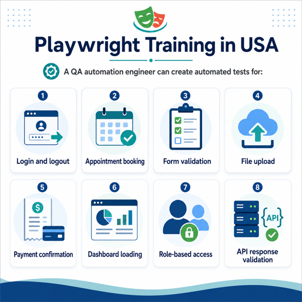 Playwright Training in USA
