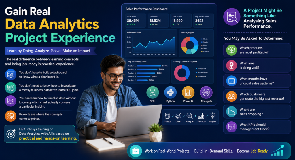 What career benefits come with Data Analytics with Gen AI Online Course? Gain Real Data Analytics Project Experience