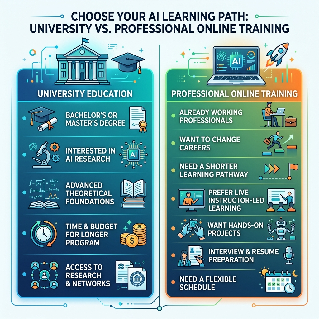 Top Places to Learn Artificial Intelligence Courses in the USA in 2026